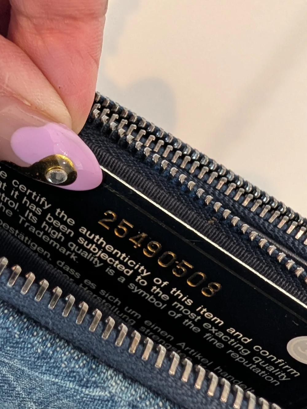 Chanel Denim Gabrielle WOC